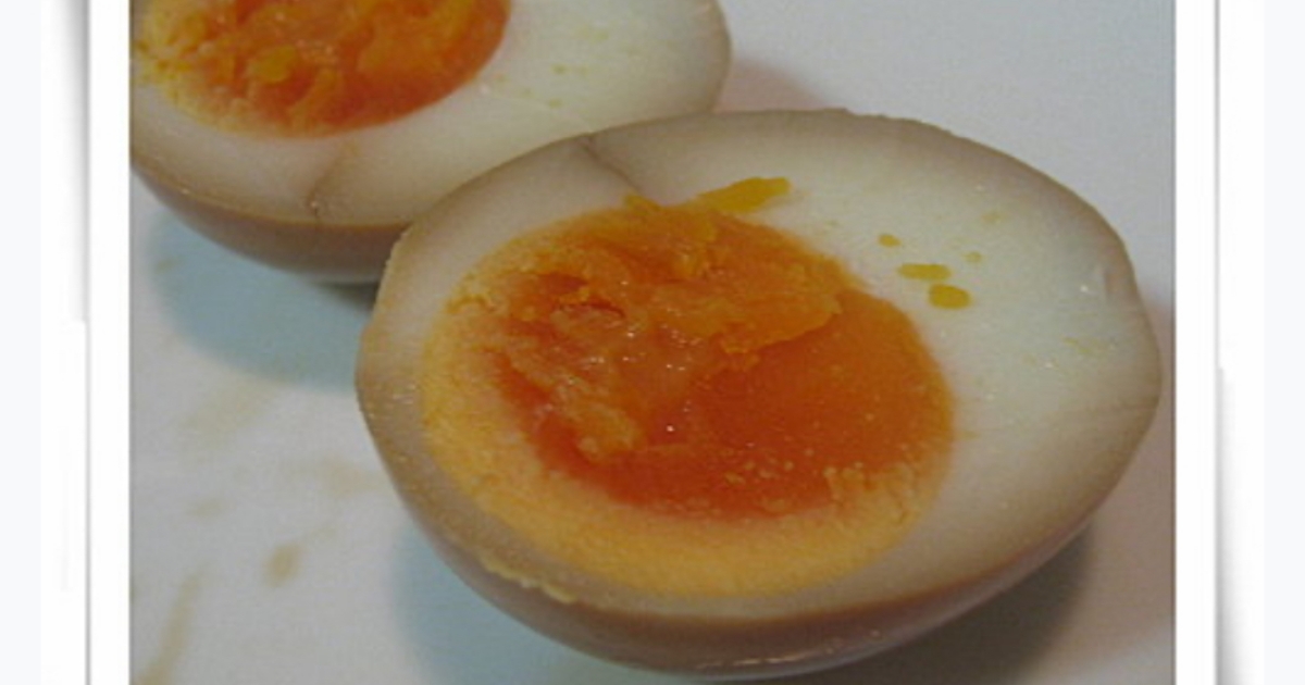 日式溏心蛋(冷水煮蛋Boiled Eggs)