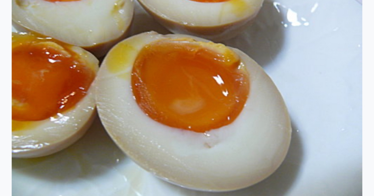 日式溏心蛋食譜(熱水煮蛋Boiled Eggs)