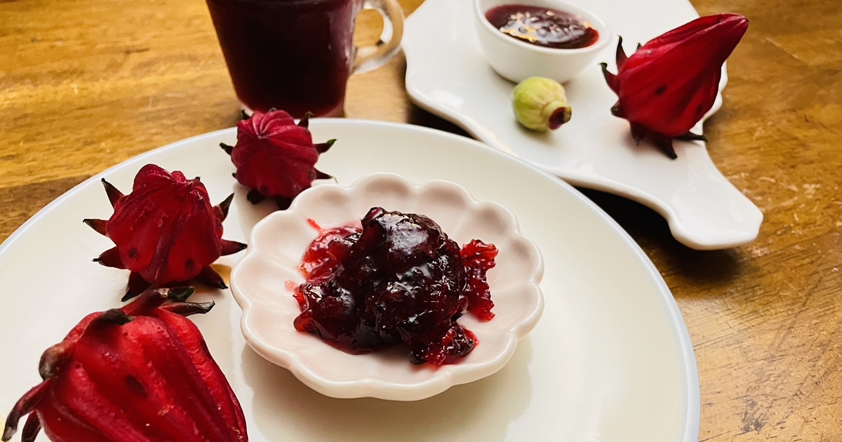 洛神果醬~秋天限定的甜蜜蜜果醬，是帶著被疼愛的幸福滋味！