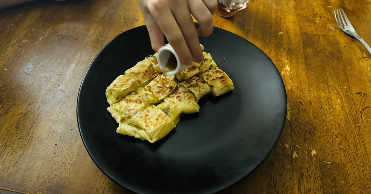 泰式香蕉煎餅  Thai Roti  Thai banana pancake