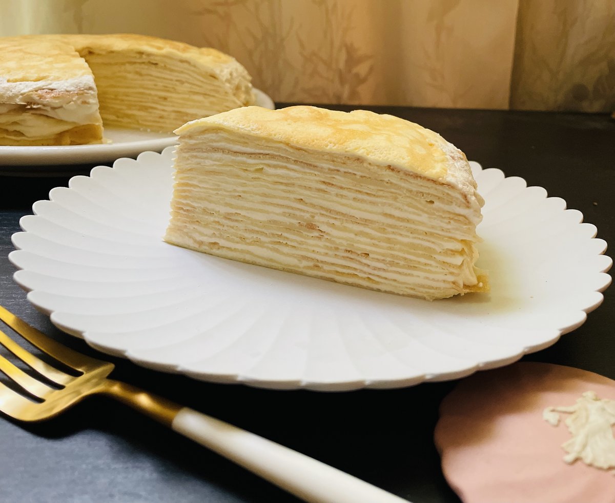 檸檬乳酪千層蛋糕(Layer cake)~母親節快樂！