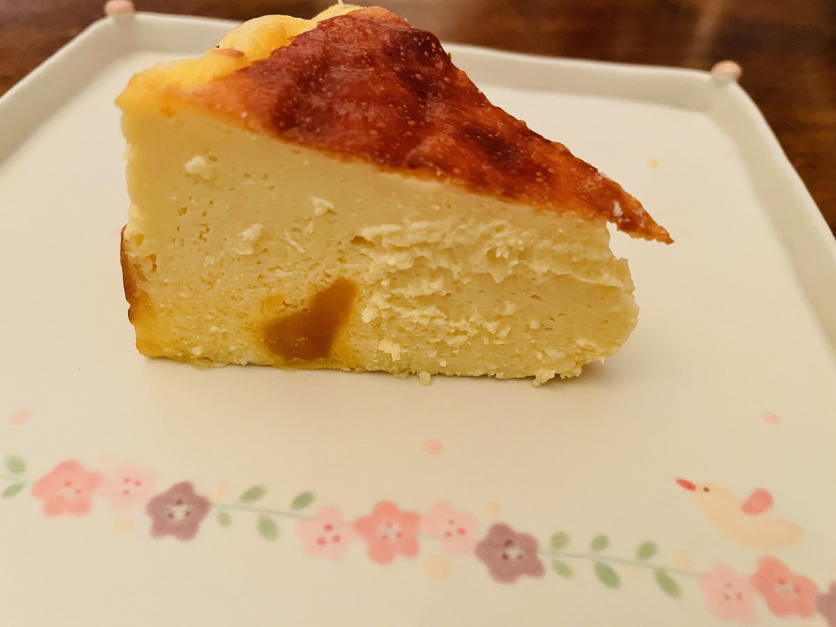 鹹蛋黃巴斯克乳酪蛋糕（簡易版）